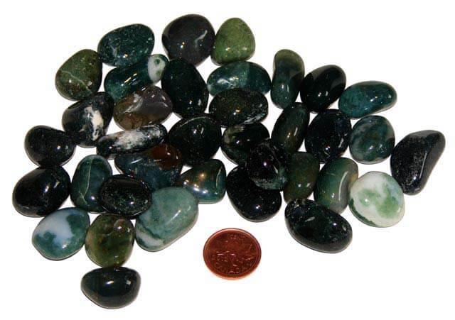 The Metaphysical Properties of - Moss Agate for Sale